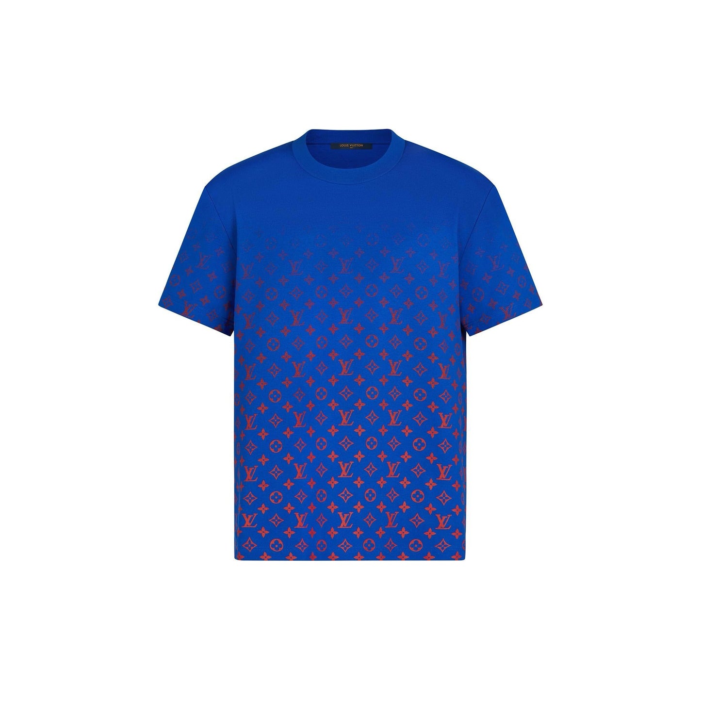 Louis Vuitton Gradient Monogram Blue/Red T-Shirt