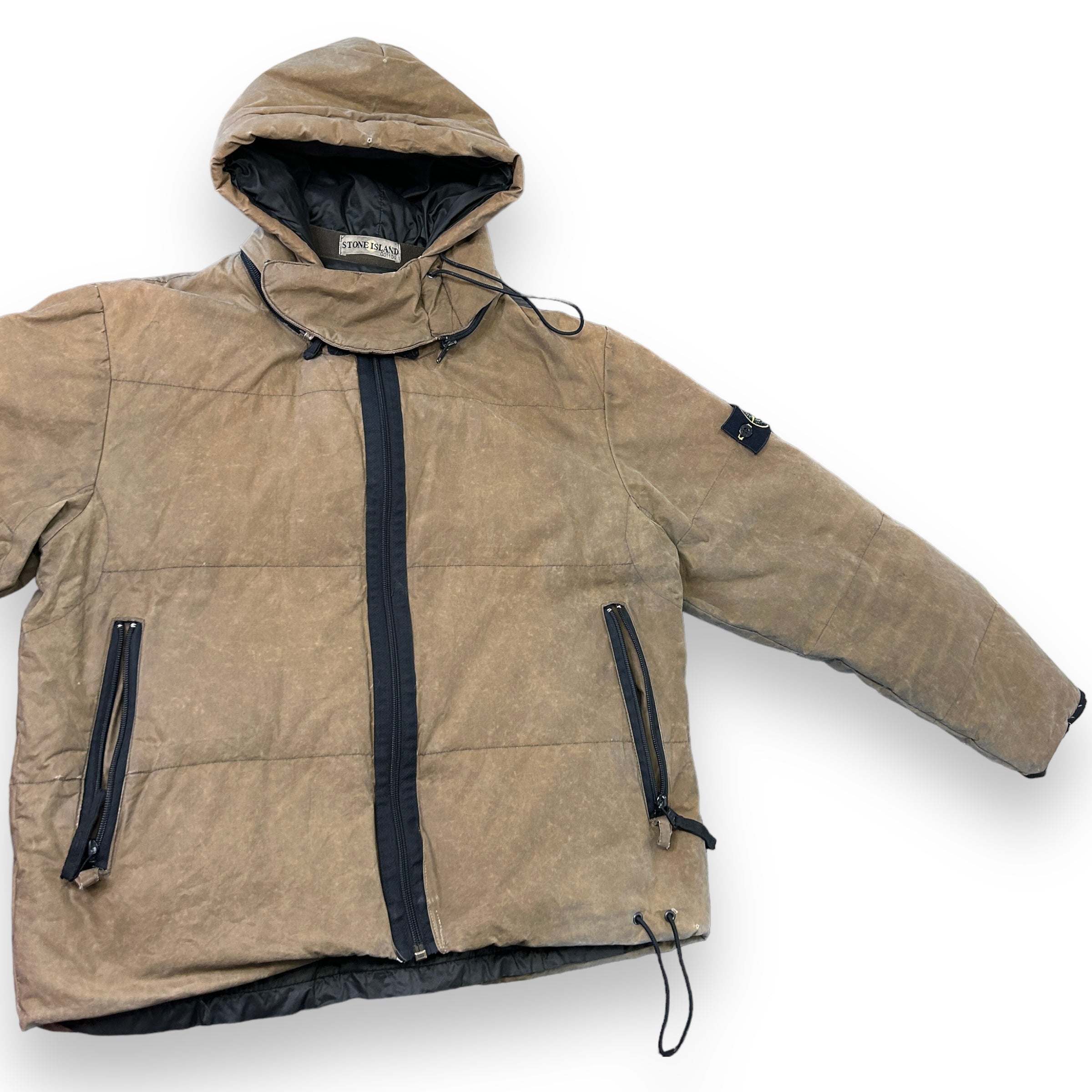 Stone island clearance coat beige