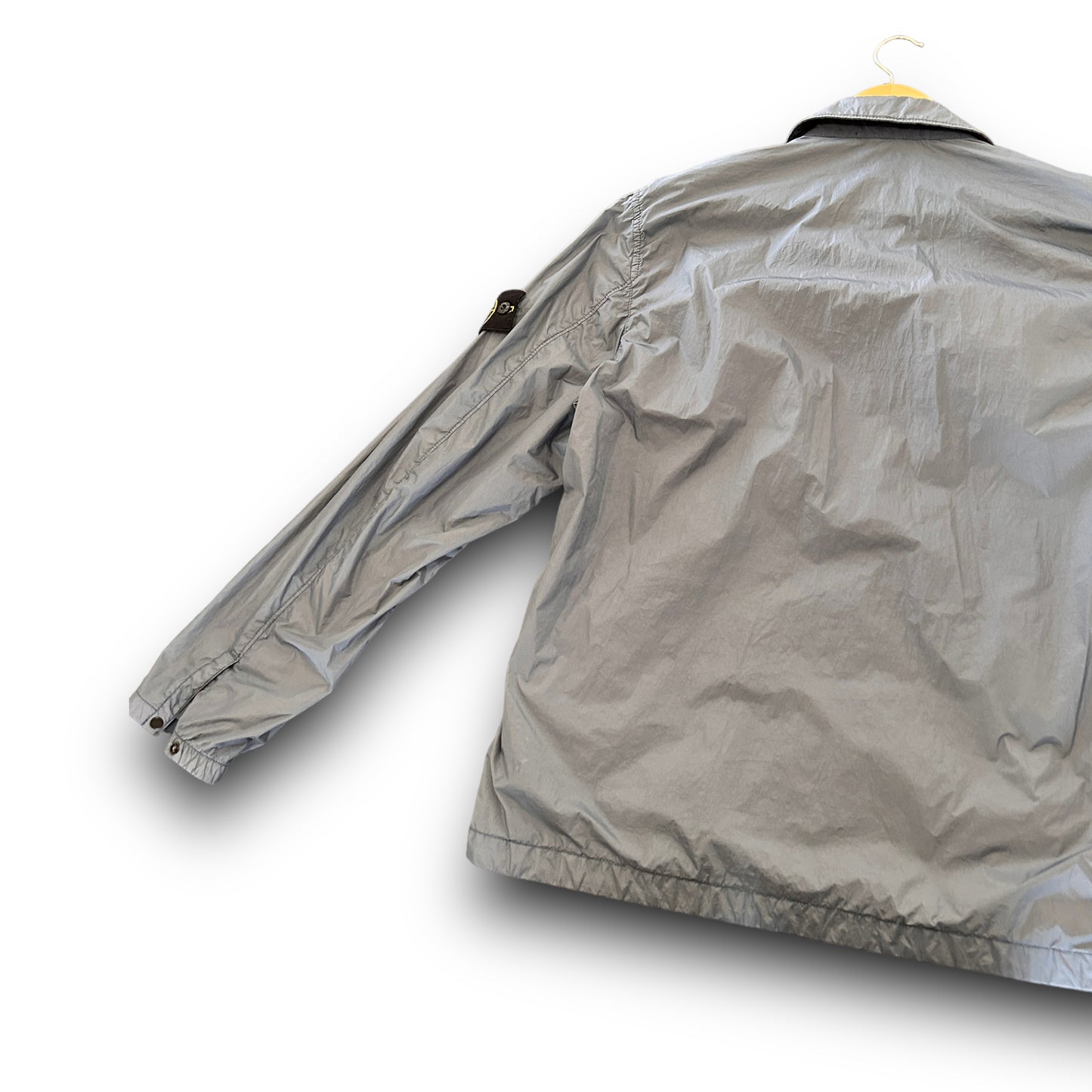 stone island shirt/ jacket,blue, medium - sustainablecloset.ltd