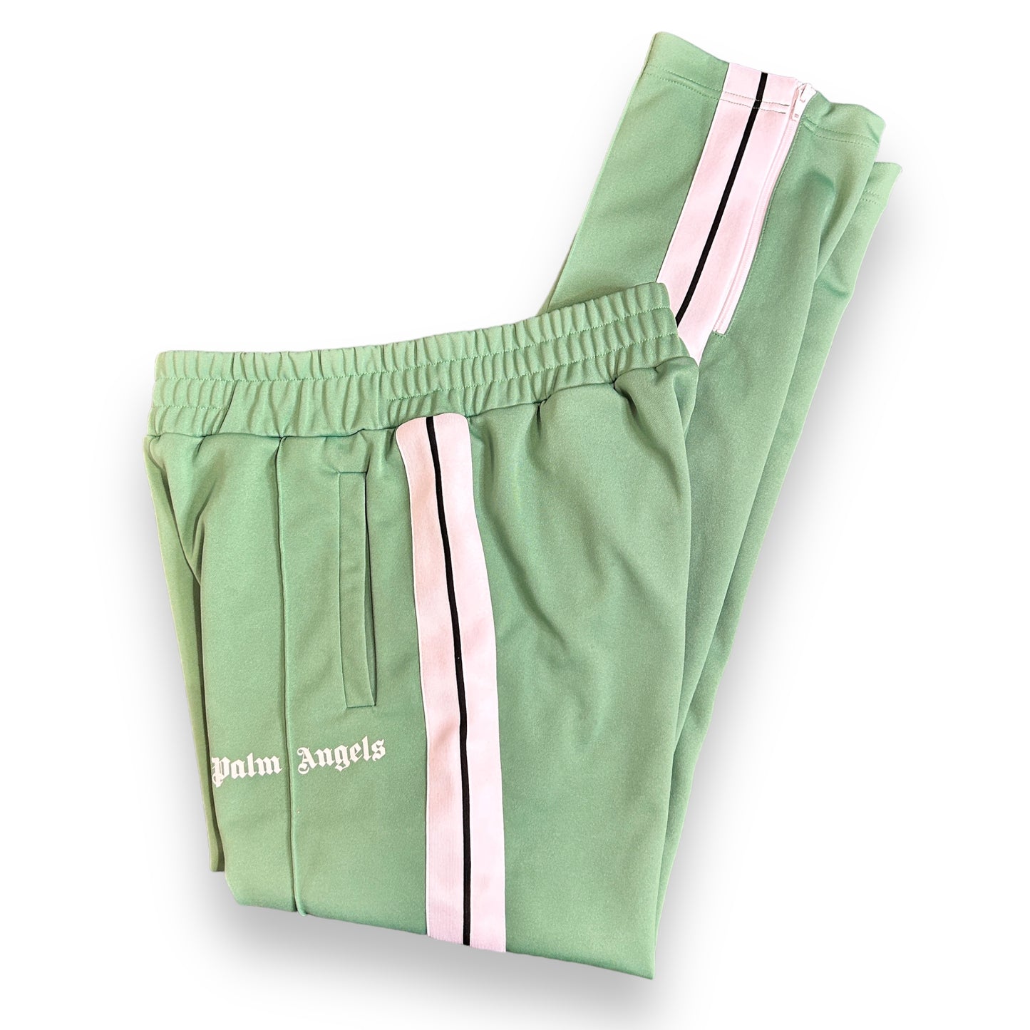 Palm angels joggers, green, medium - sustainablecloset.ltd