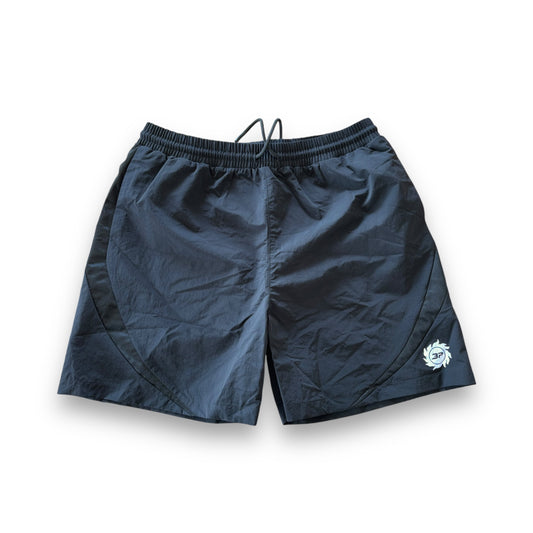 broken planet netted short, extra large, black