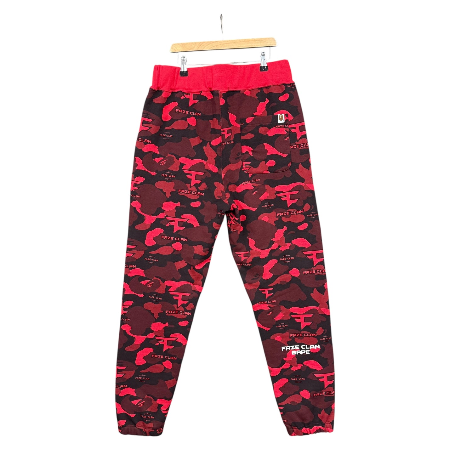 NEW A Bathing Ape x FAZE jogger, large