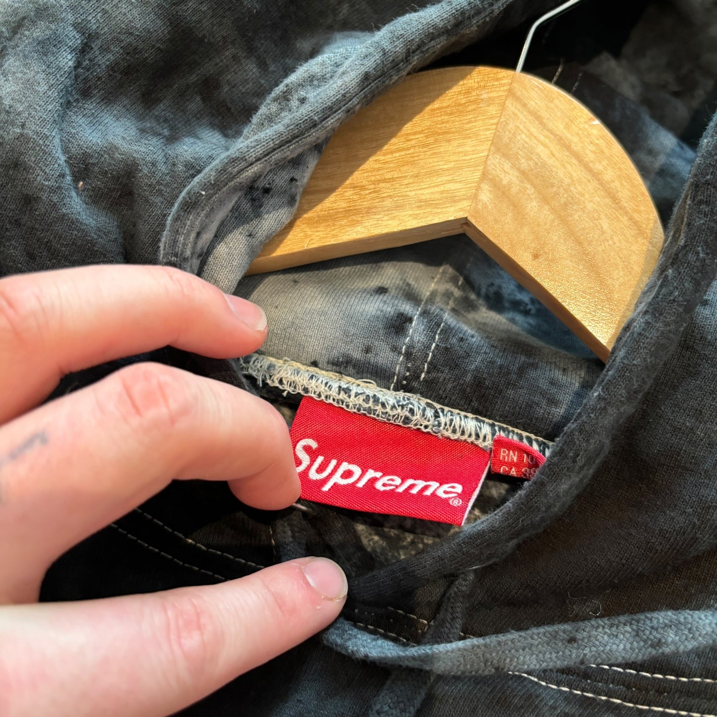 Supreme Hoodie, xl, multi, custom