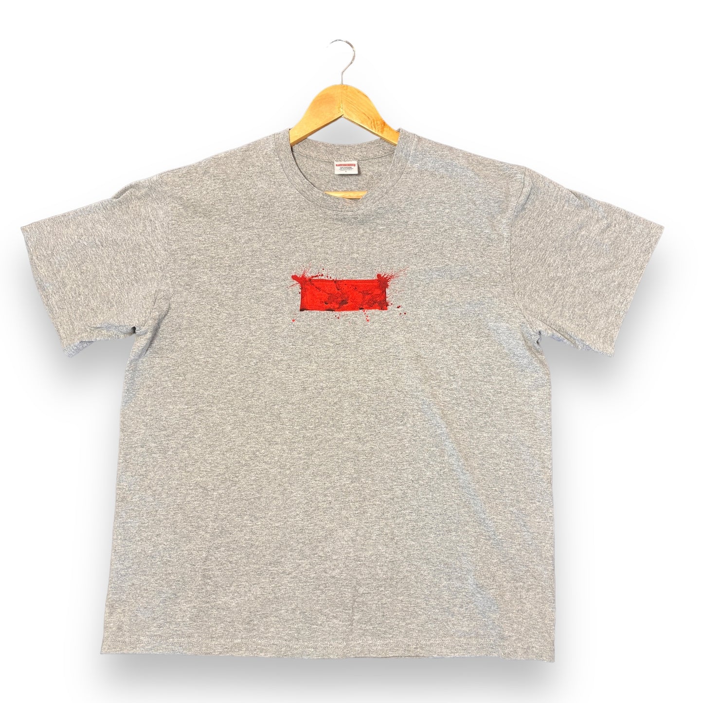 Supreme x Ralph Steadman Box Logo , grey, t-shirt