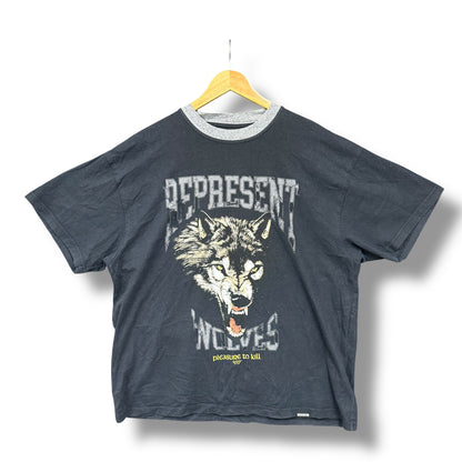 Represent 'pleasure to kill' t-shirt, oversized large