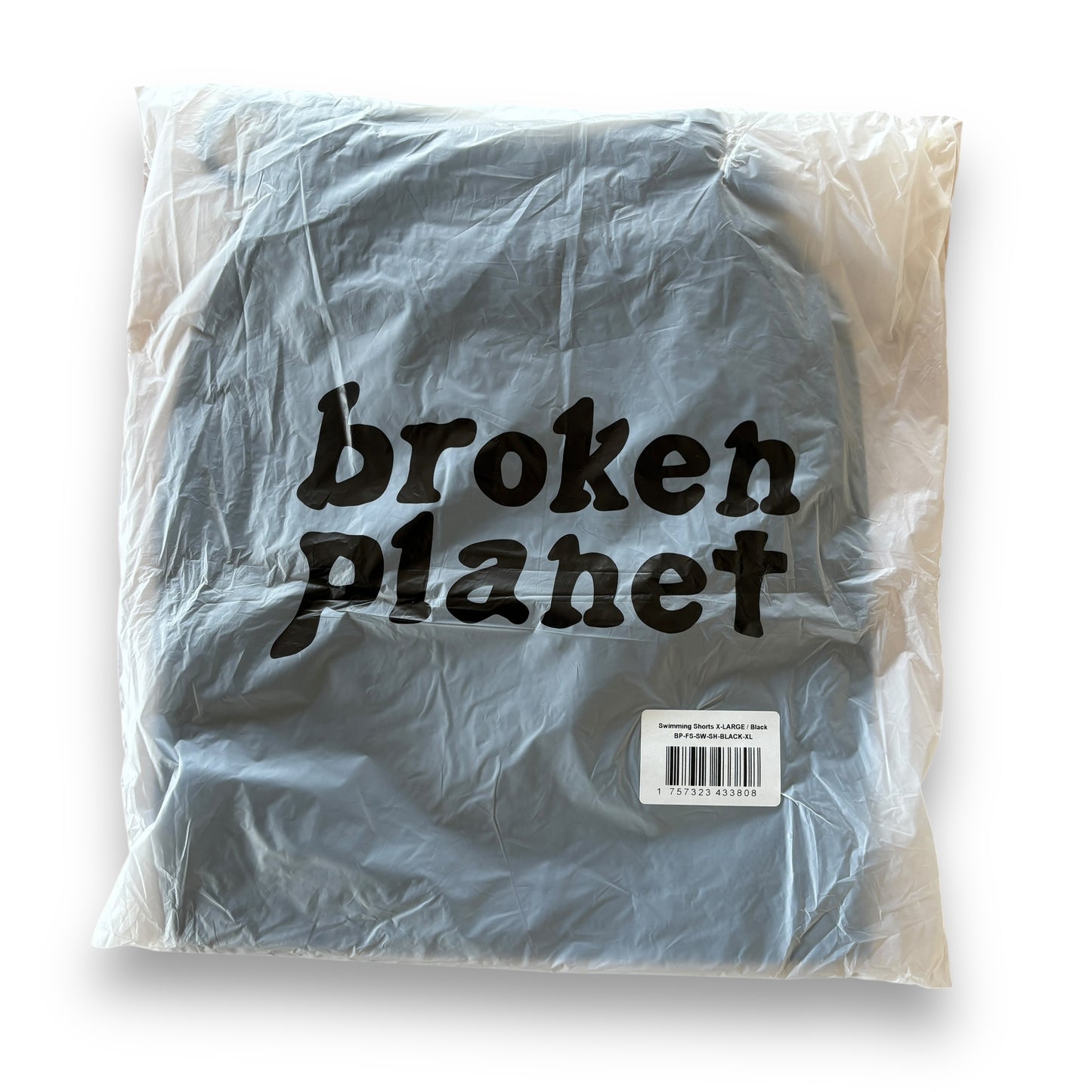 broken planet netted short, extra large, black