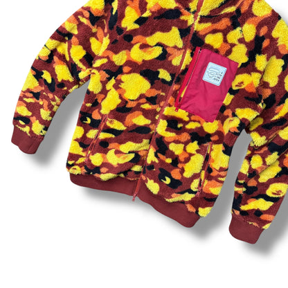 A BATHING APE full zip Hoodie, fury Multi, Medium