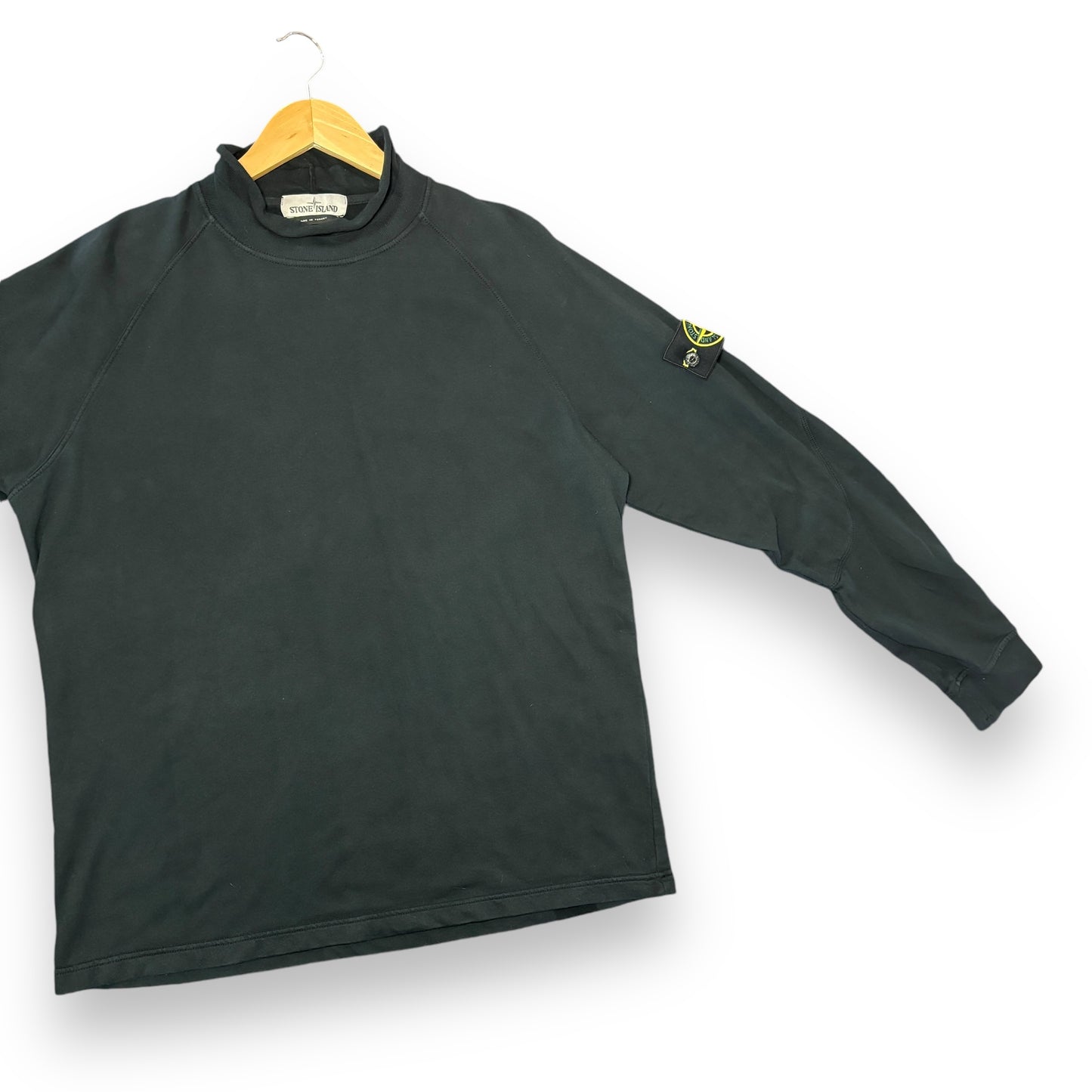 Stone island jumper, black, large, italian cut