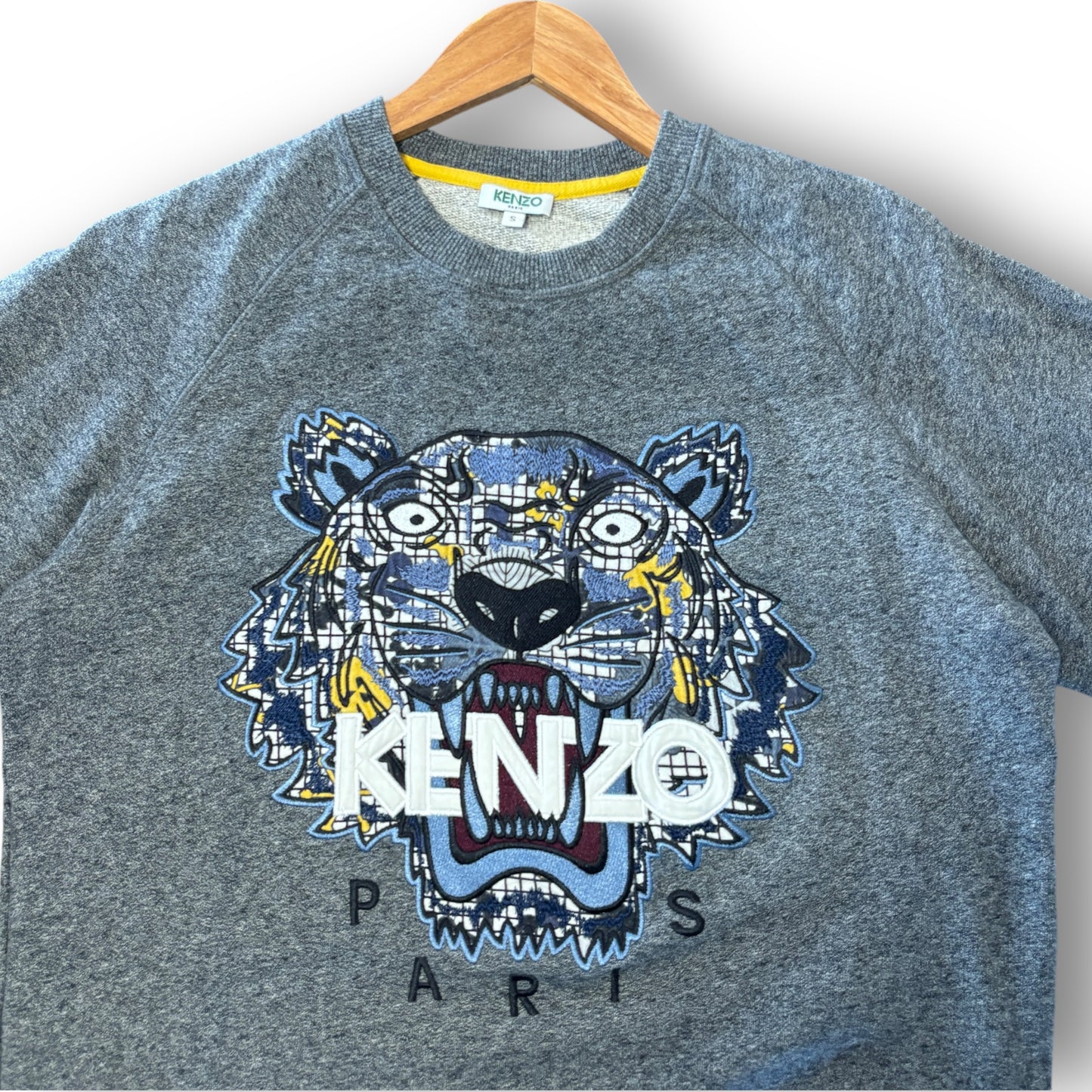 kenzo jumper, small oversized, MULTI