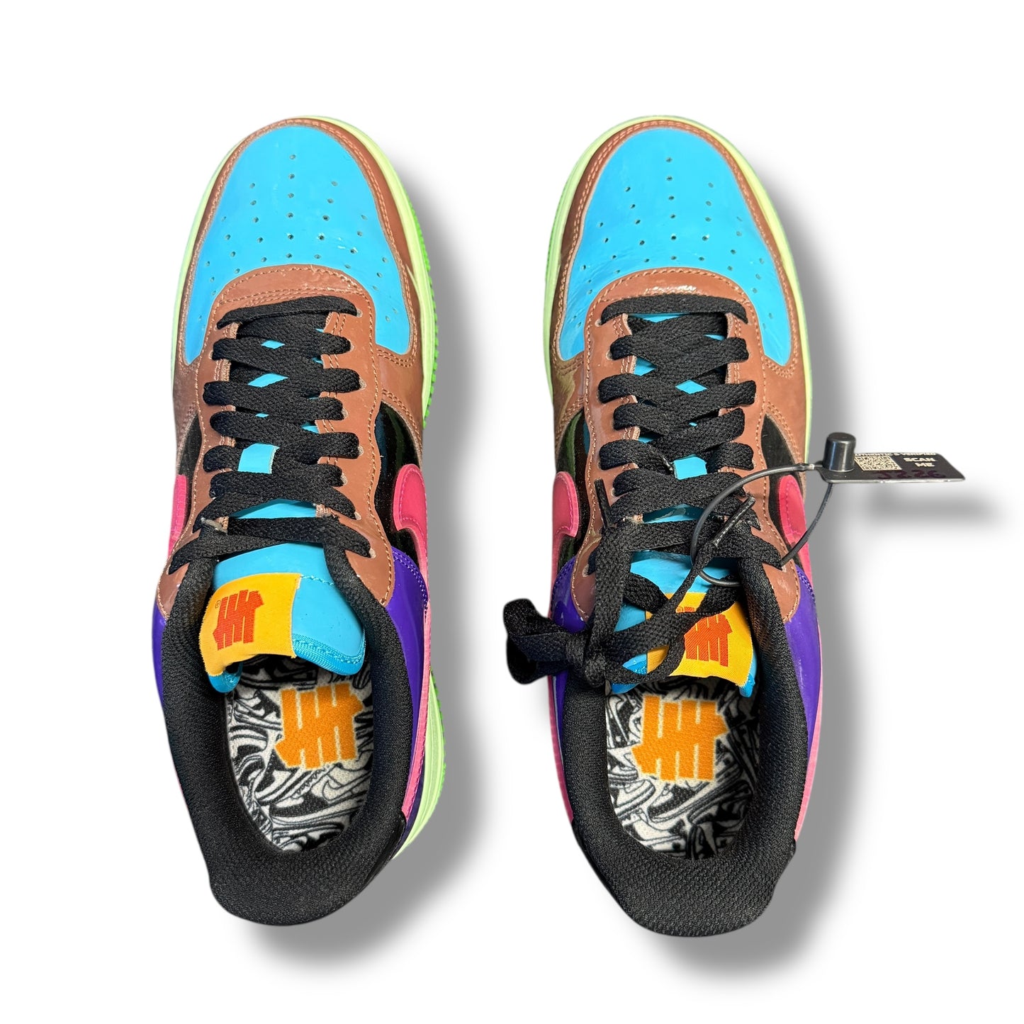 Air Force 1 x Undefeated, Low Pink Prime, 8 uk