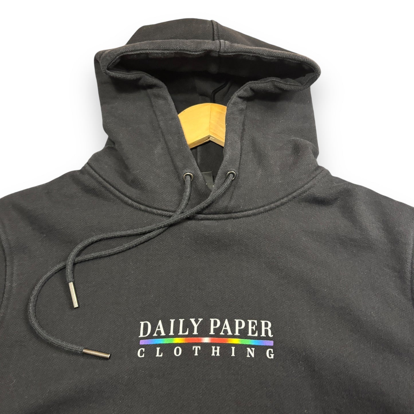 Daily paper hoodie, black, medium, relaxed