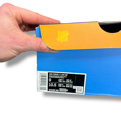 Air Force 1 x Undefeated, Low Pink Prime, 8 uk