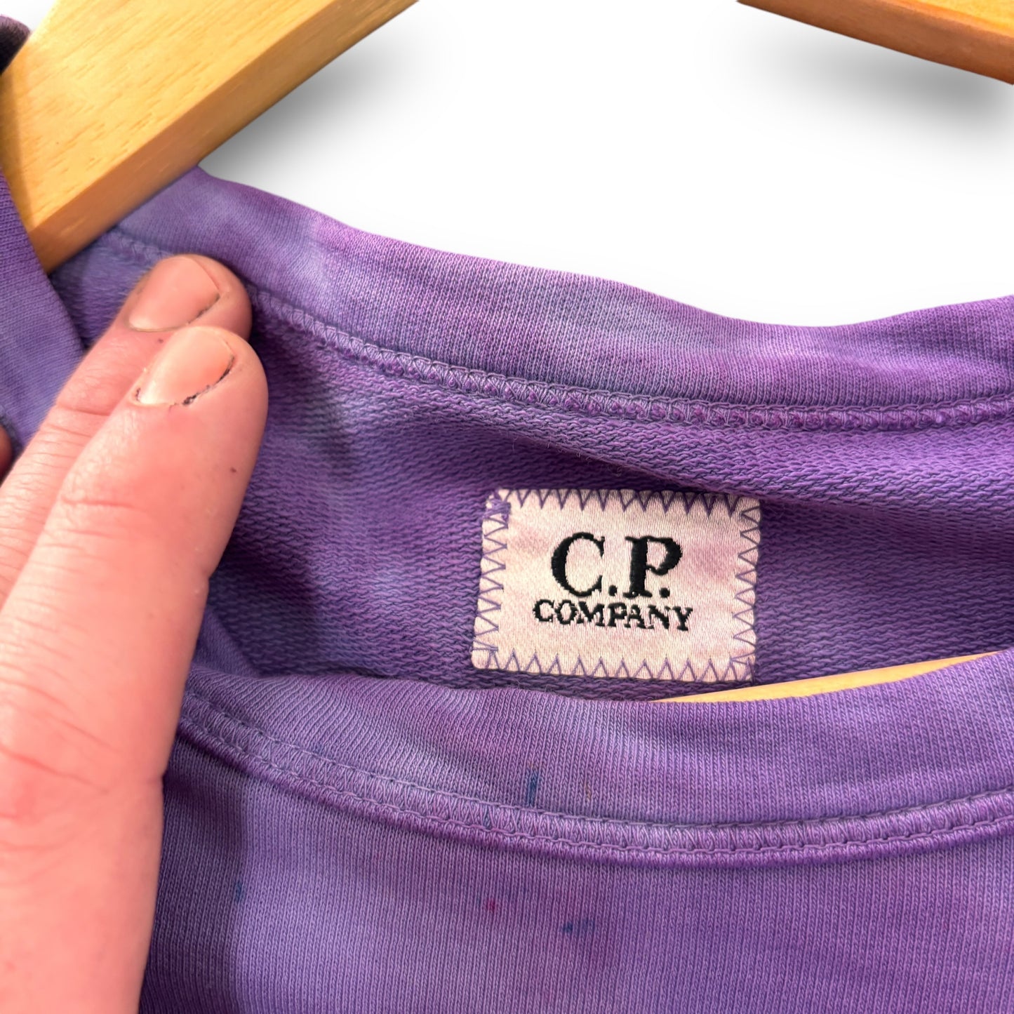 CP company jumper custom, purple, large, lens