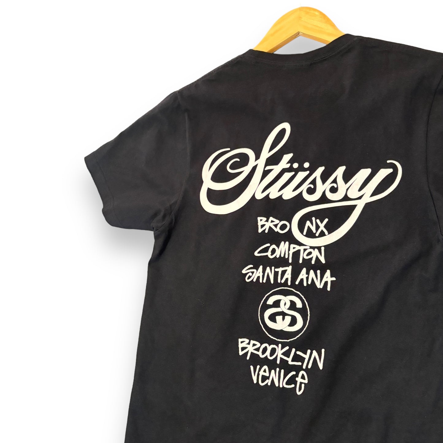 stussy t-shirt, black, small