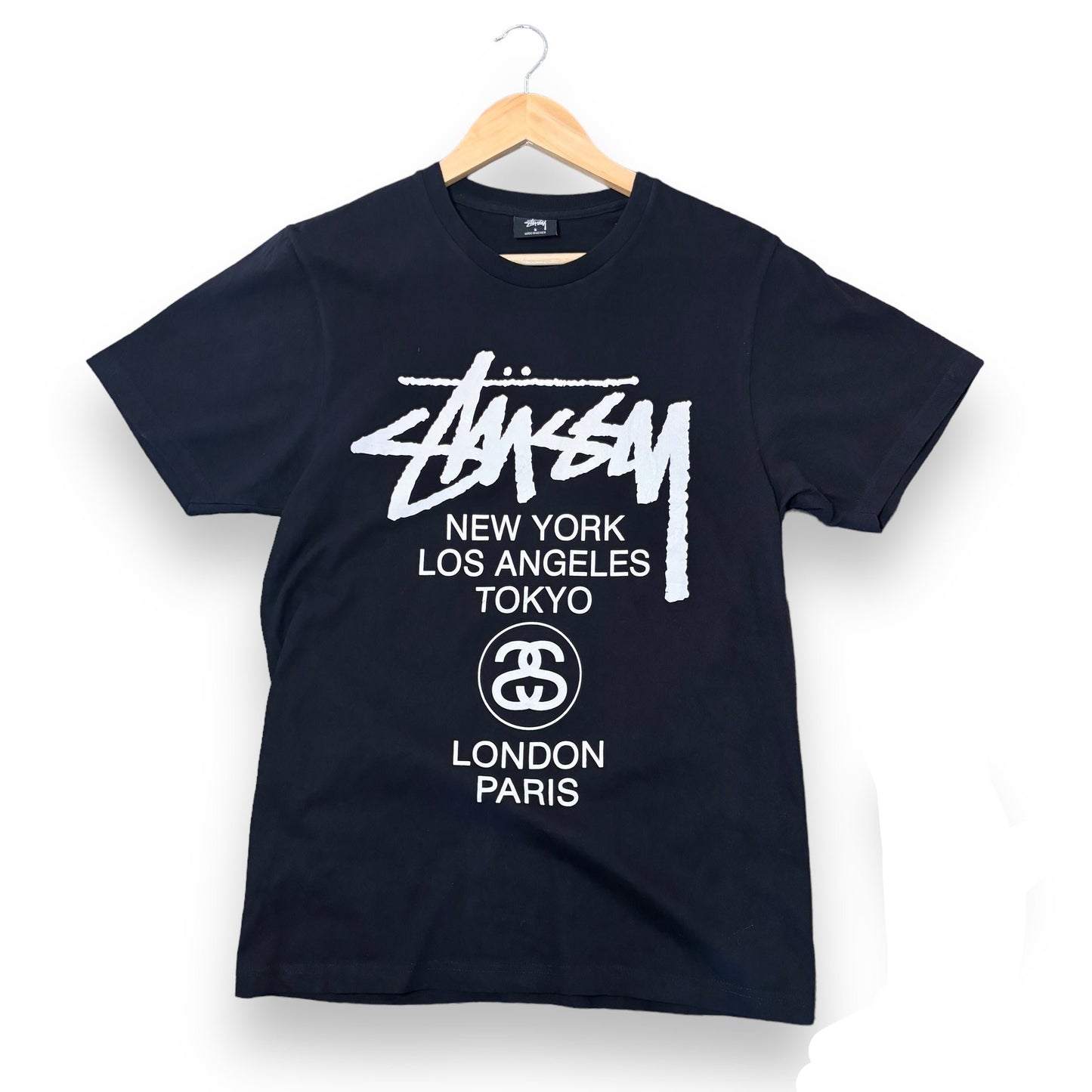 stussy t-shirt, black, small