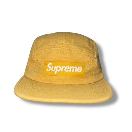 Supreme box logo Cap, Yellow