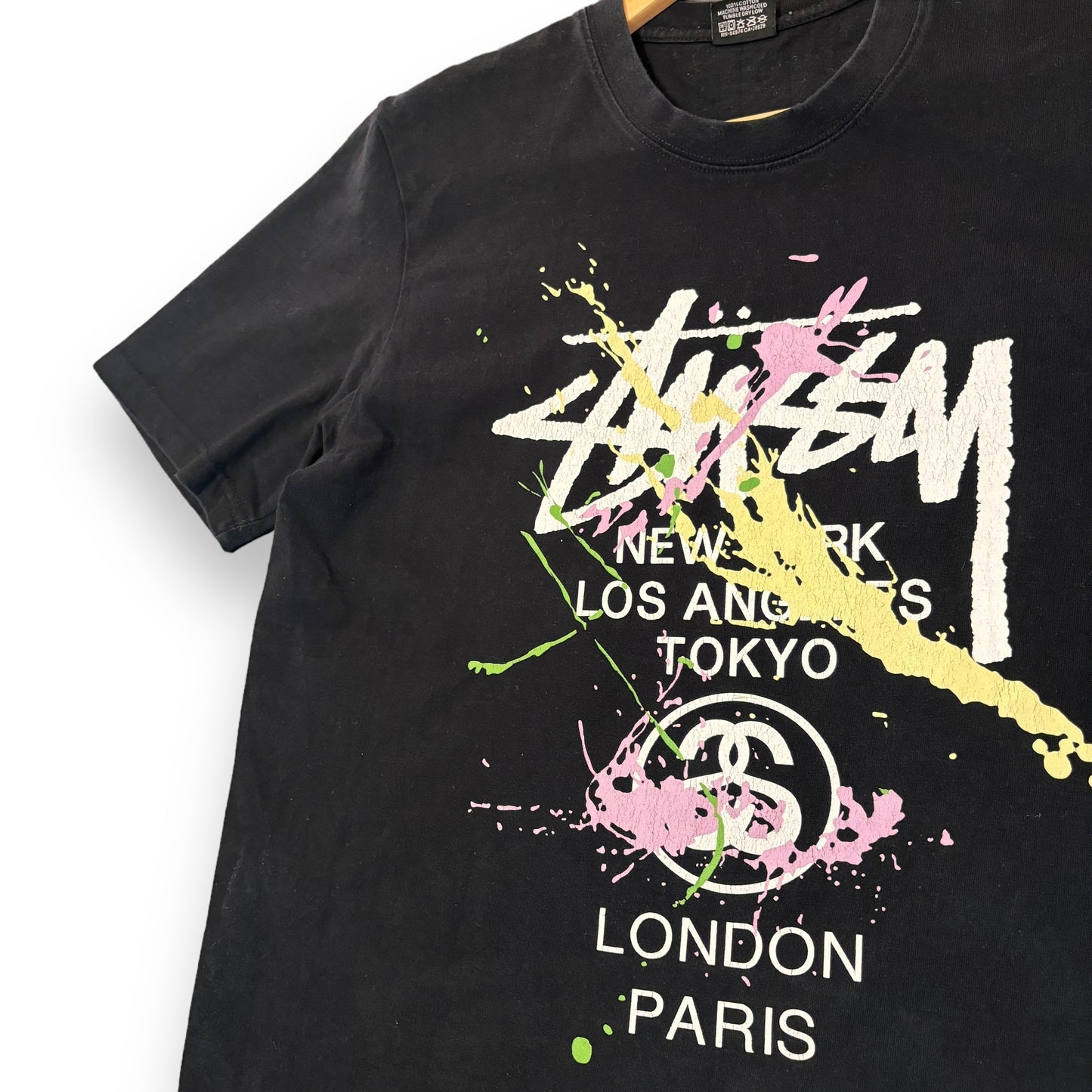 stussy t-shirt, black, medium