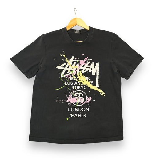 stussy t-shirt, black, medium