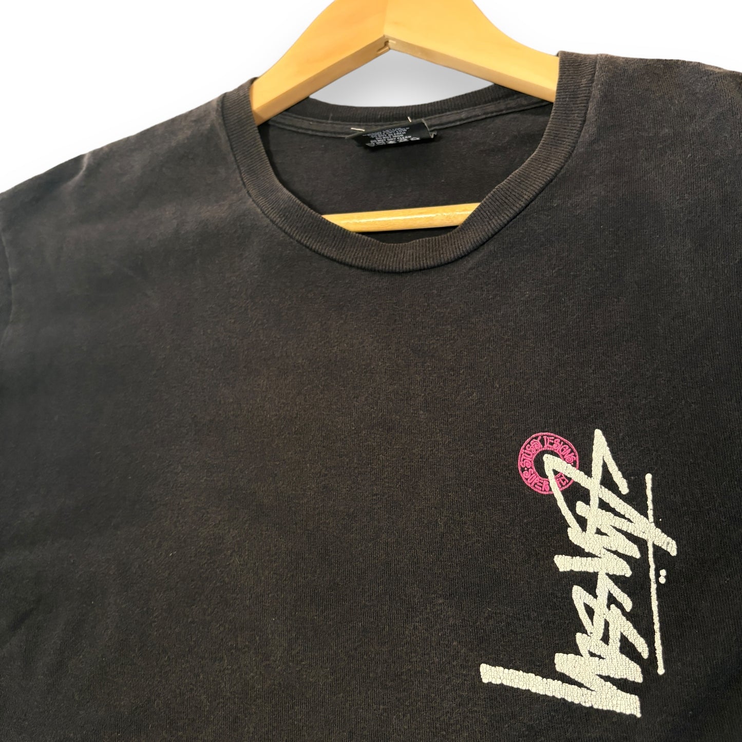 stussy t-shirt, black, medium