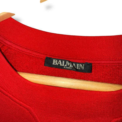 Balmain Jumper, Large, Red