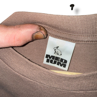 a bathing ape x Stash 2002 “Barcode” Tee, medium beige