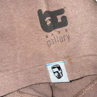 a bathing ape x Stash 2002 “Barcode” Tee, medium beige
