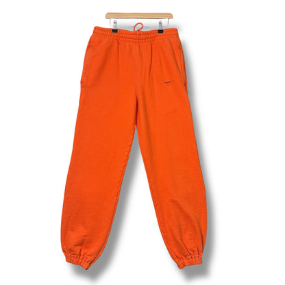 Off White Joggers, Medium, Orange