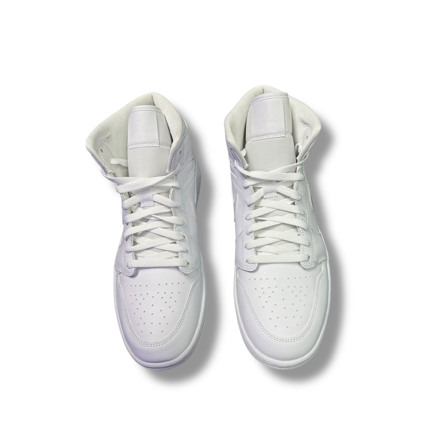 Jordan 1 Mid, white, womens, 9 UK, NEW