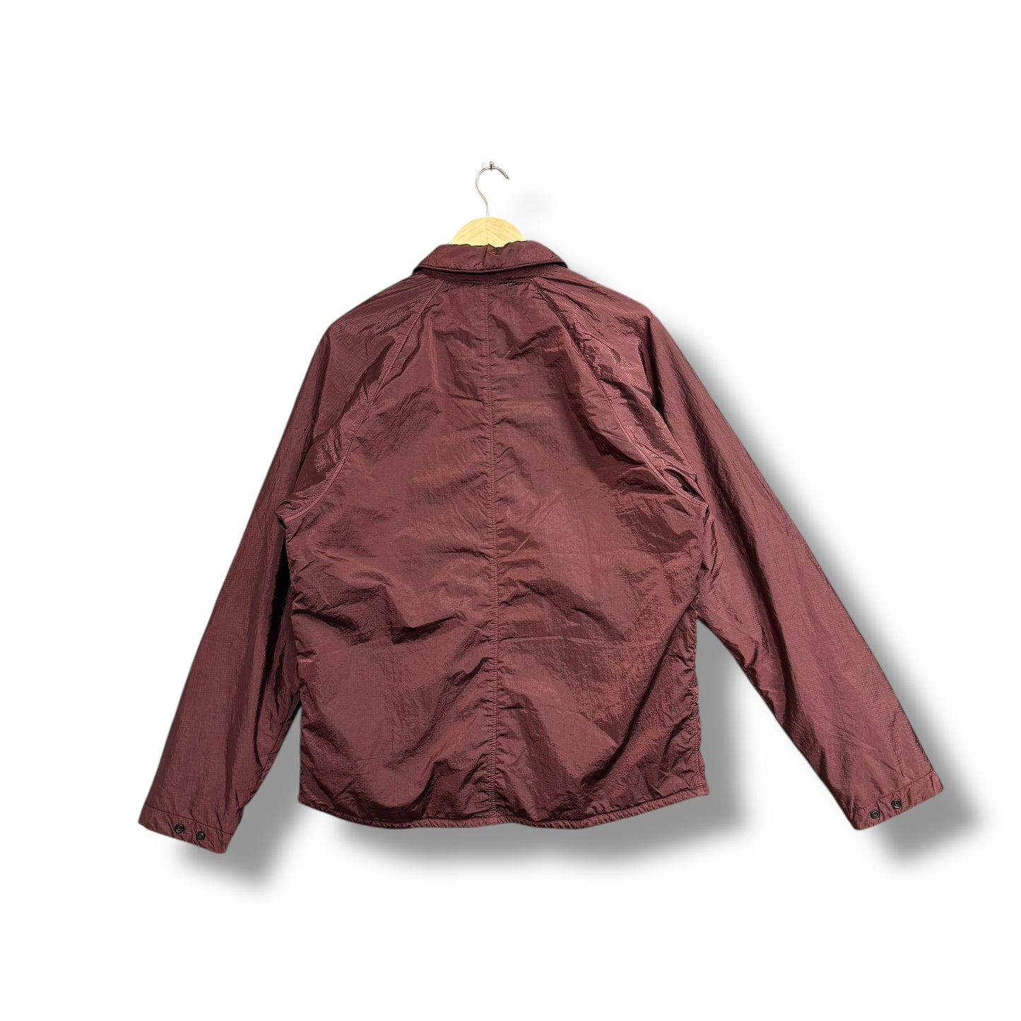 stone island overshirt/ jacket, burgundy, medium