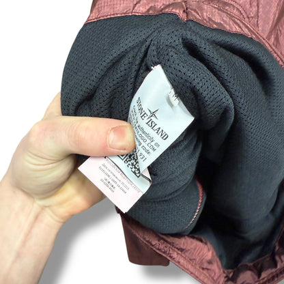 stone island overshirt/ jacket, burgundy, medium