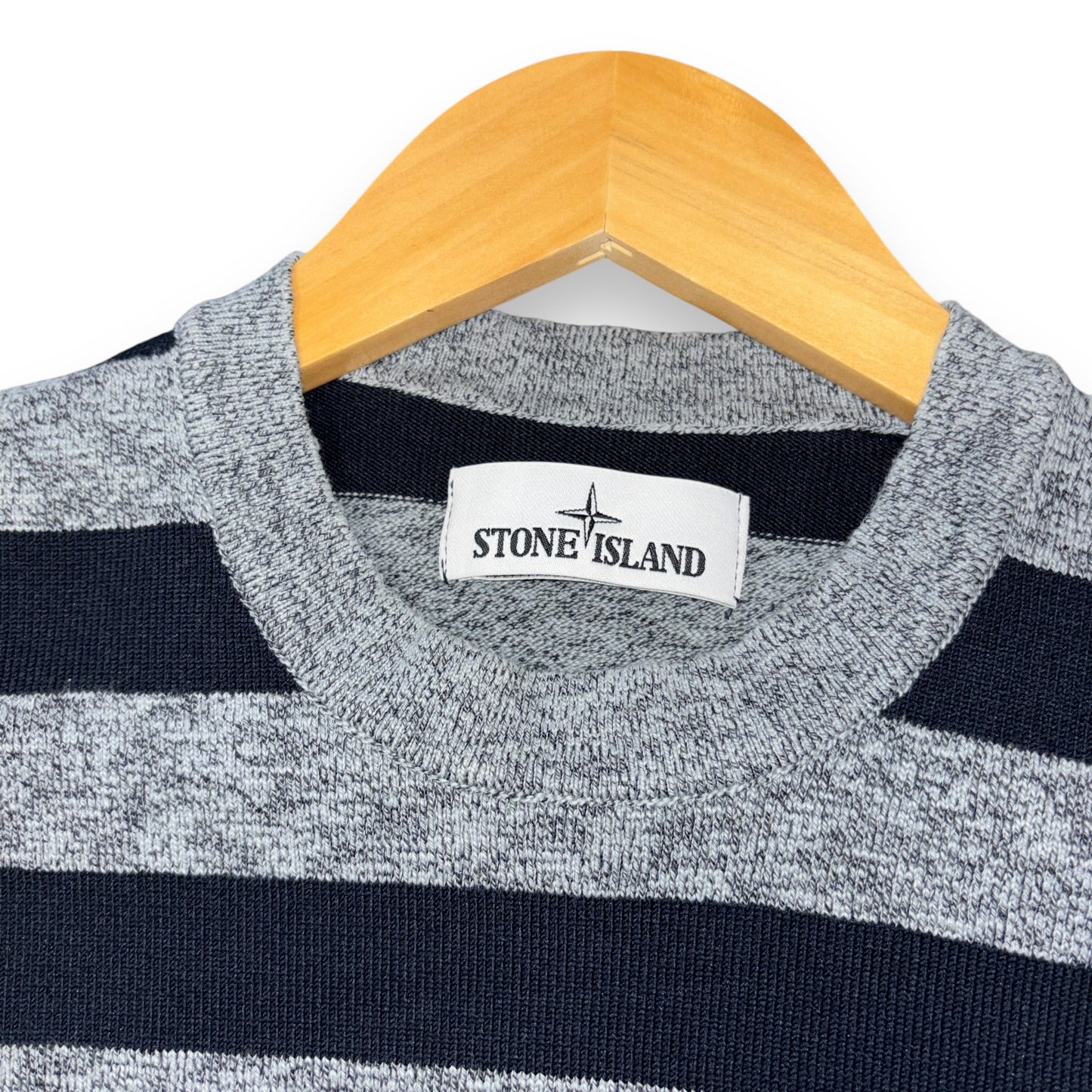 Stone island knitted jumper (thin), striped, small, slim fit