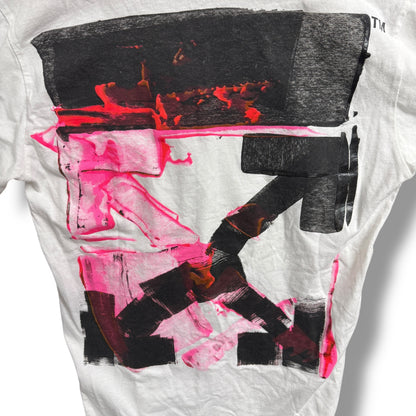 Off-White long sleeve T-Shirt, White & multi , medium