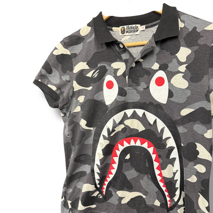 A bathing ape, polo shirt, xs, womens