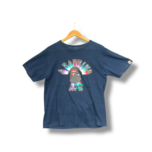 A Bathing Ape T-Shirt, navy, Front Design, Medium