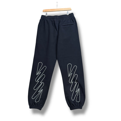 Off-White "diag outline" Joggers, cuffed, medium NEW