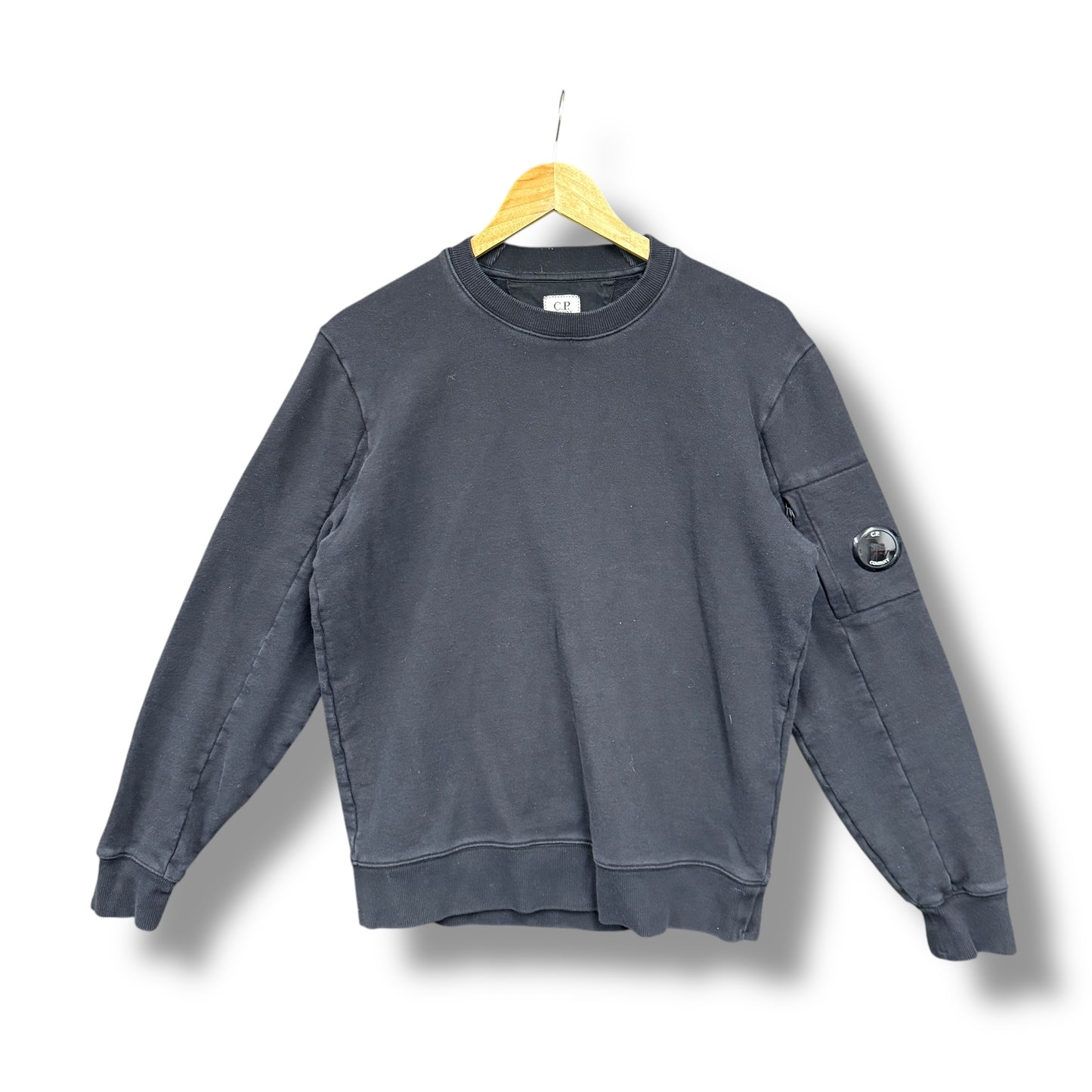 CP company lens jumper, small, black
