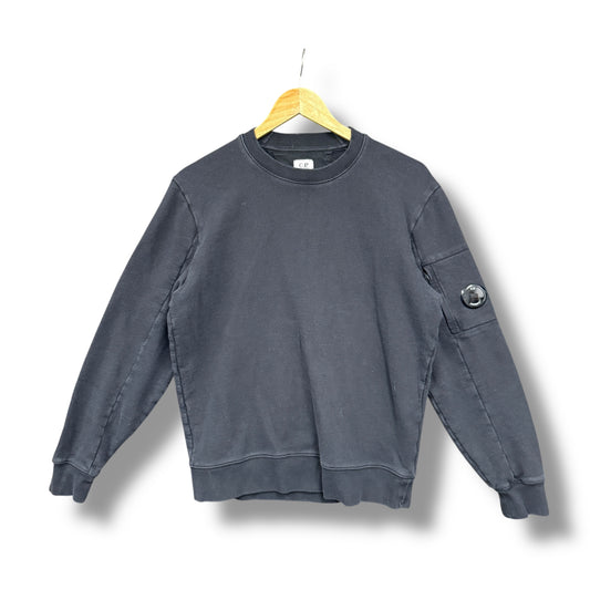 CP company lens jumper, small, black
