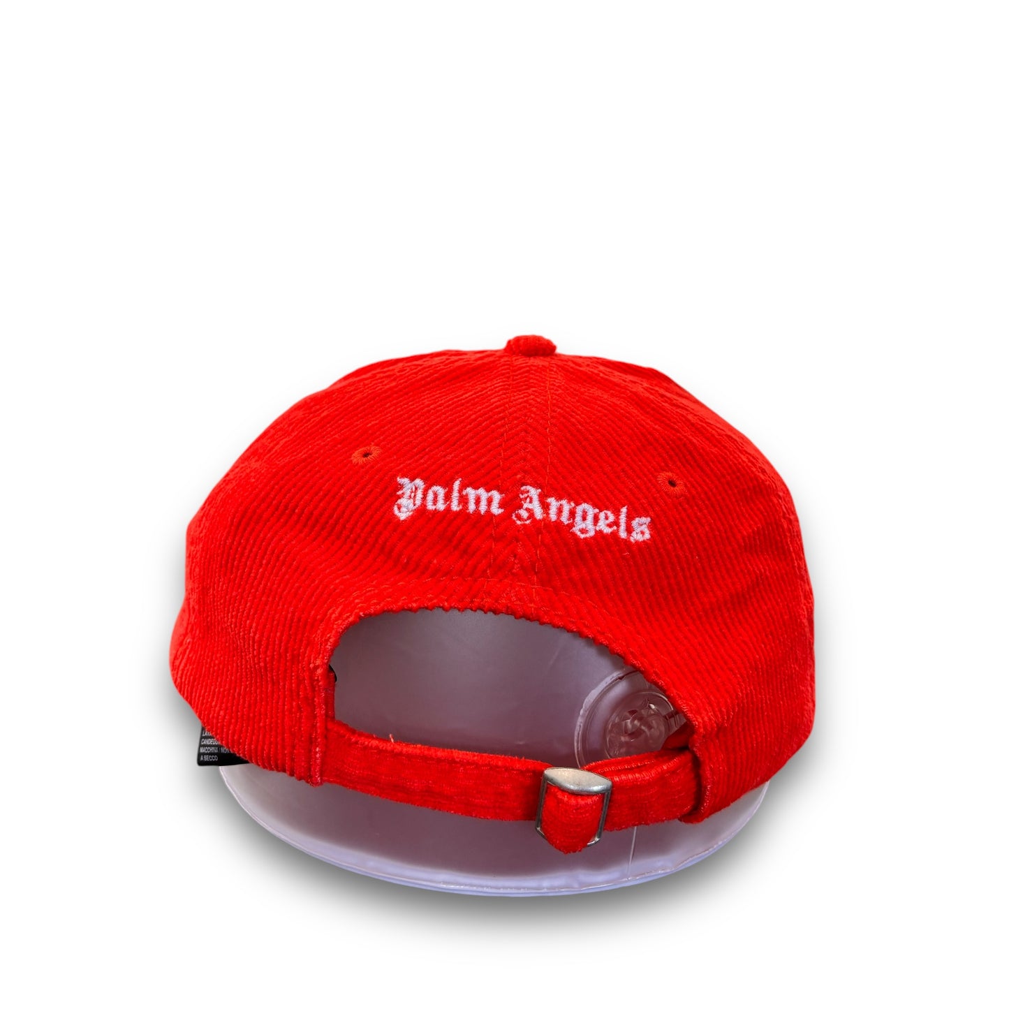 Palm angels hat corduroy, orange, adjustable