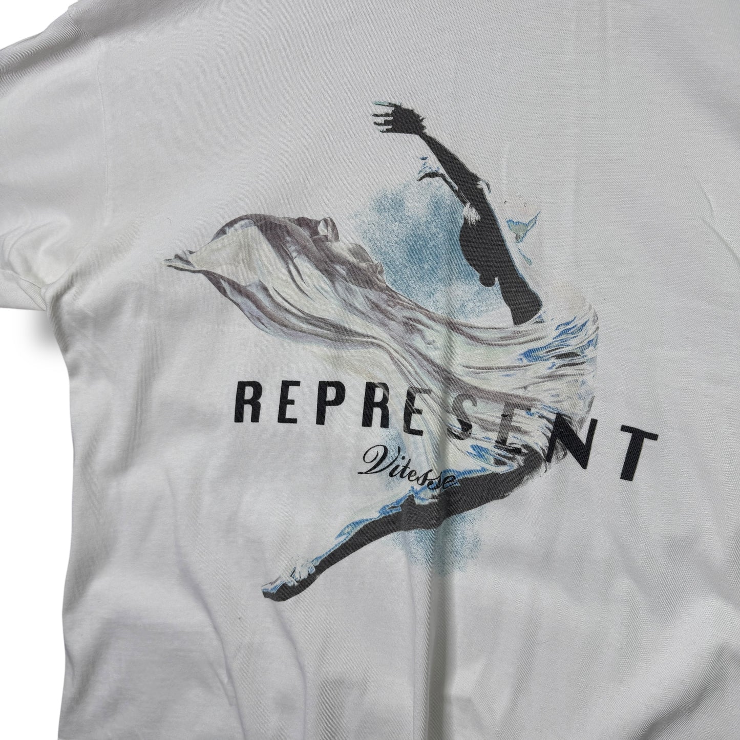 Represent Shirt, White, Front Design, Large