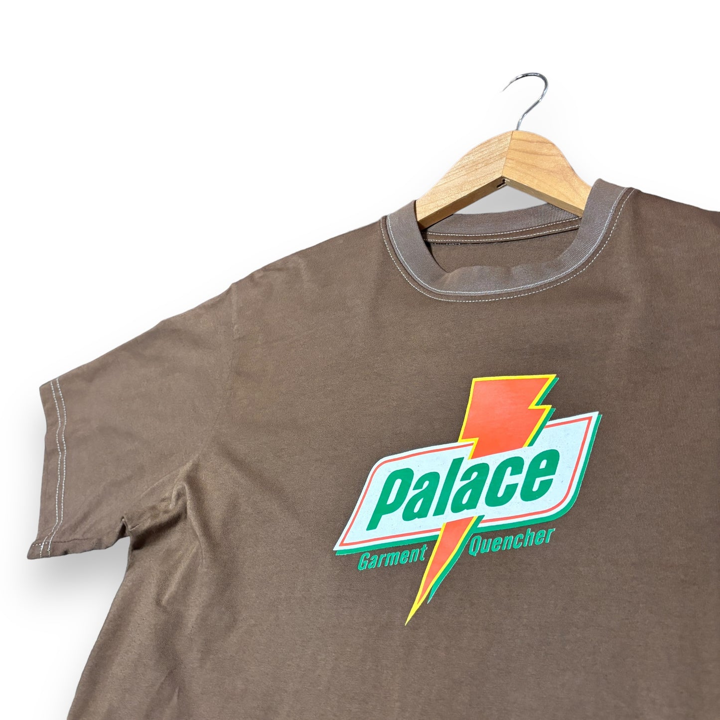 Palace, T-shirt, brown, medium