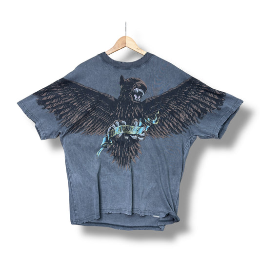 Represent t-shirt, Grey, Back Design, small oversized