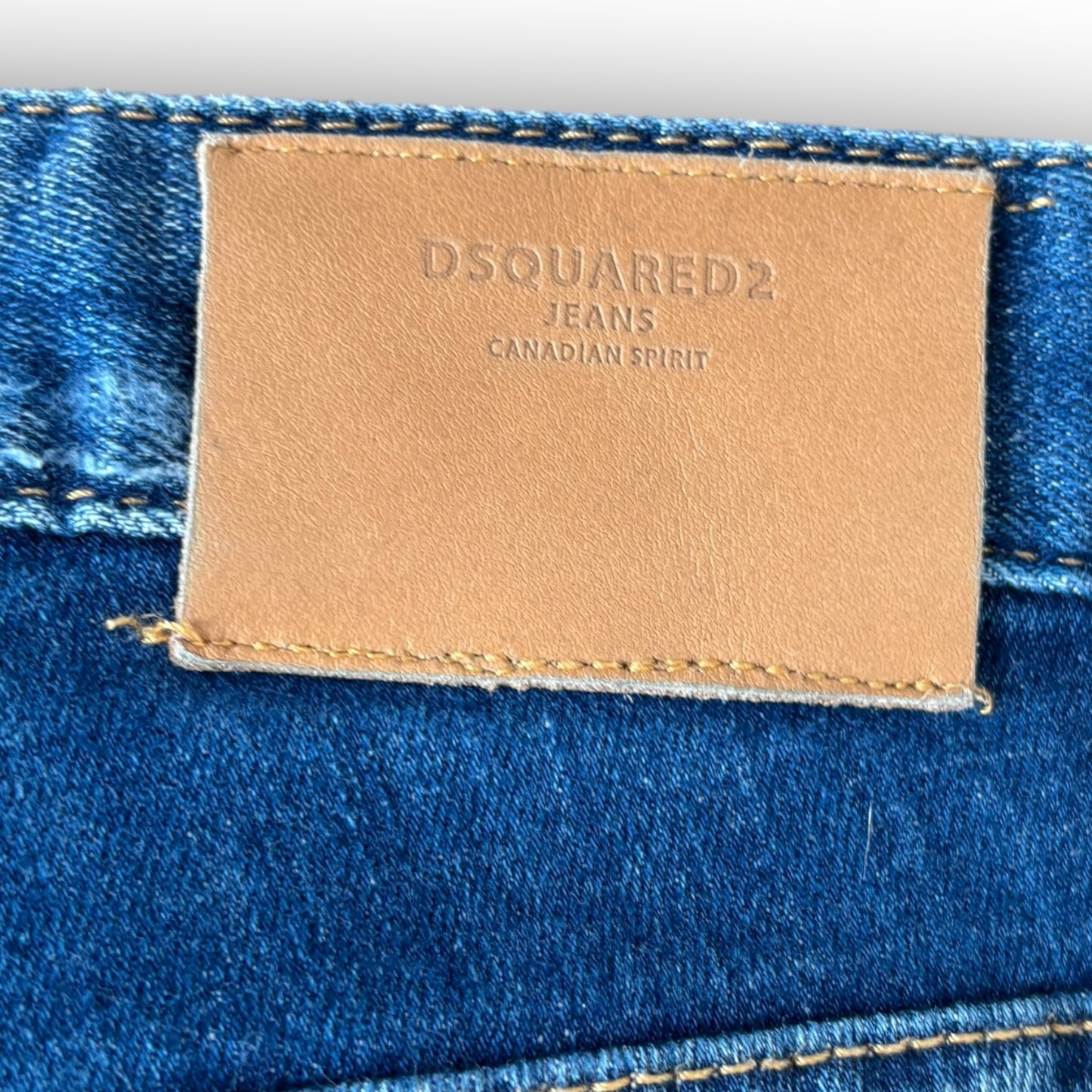 Dsquared2 jeans 34" waist, distressed, blue