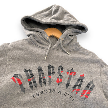 TrapStar hoodie, small, grey multi