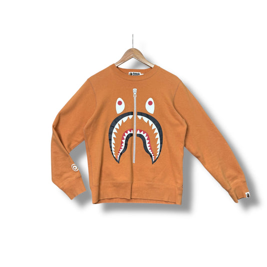 A Bathing Ape Jumper, Front Design, Orange, Medium