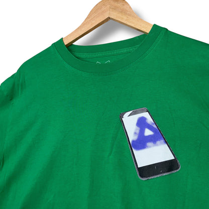 Palace T Shirt, Back Design, Large, Green