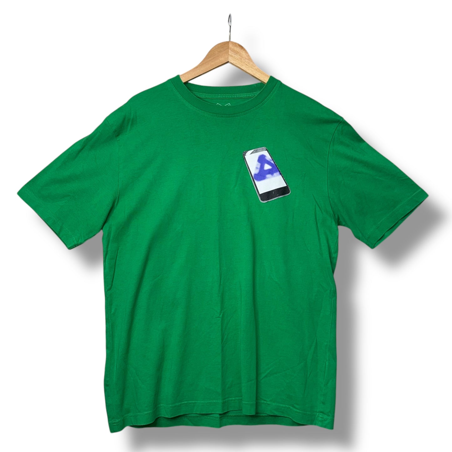 Palace T Shirt, Back Design, Large, Green