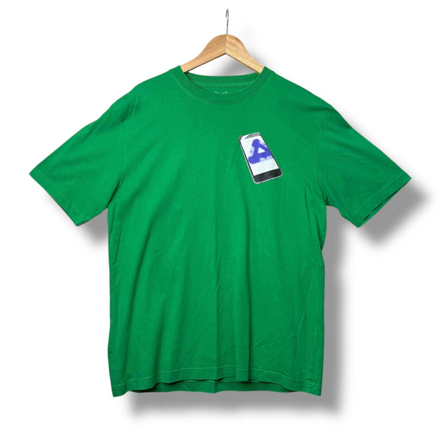 Palace T Shirt, Back Design, Large, Green