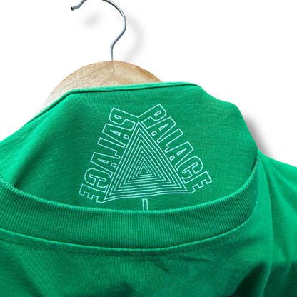 Palace T Shirt, Back Design, Large, Green