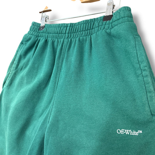 Off-White "carvagio" shorts, green, XS