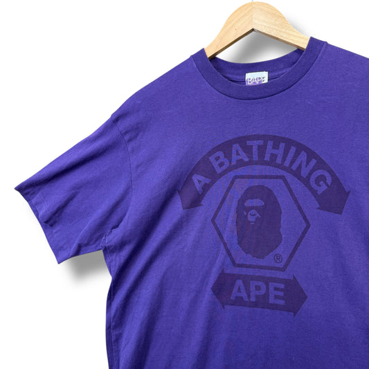 A BATHING APE T-Shirt, Purple, Large